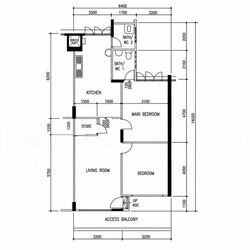 Blk 234 Tampines Street 21 (Tampines), HDB 3 Rooms #592853861